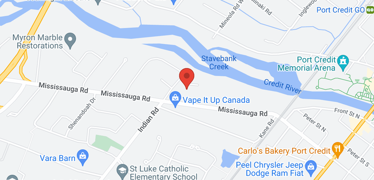 map of 376 TEMAGAMI CRES